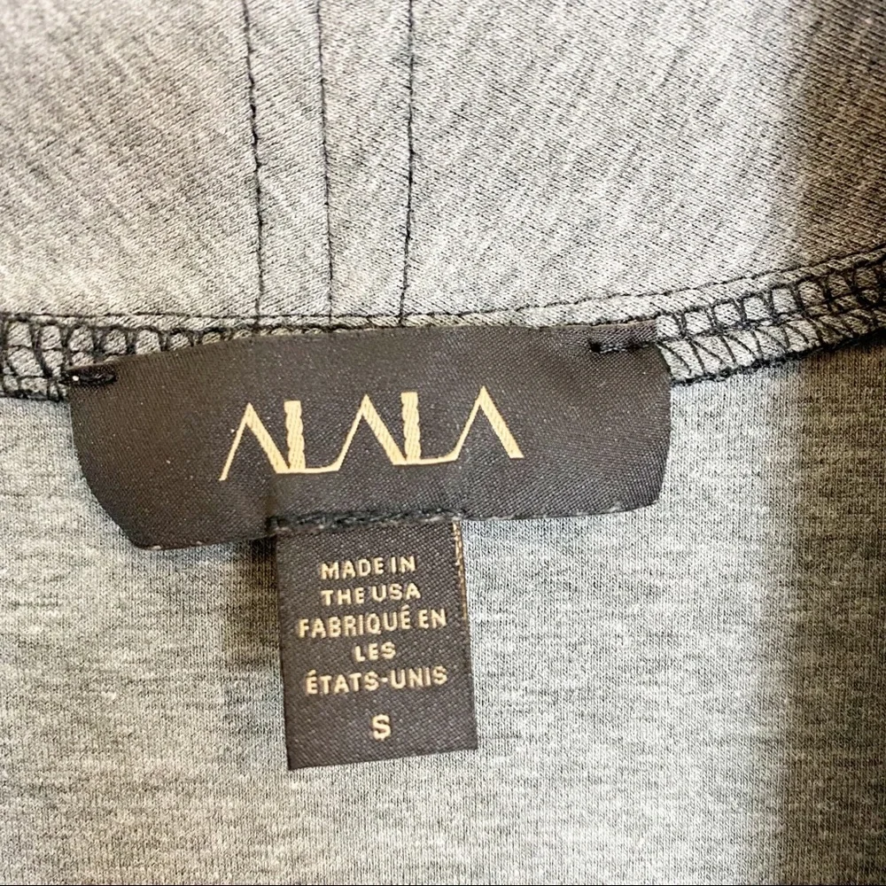 ALALA Neoprene Blanket Jacket Black Size Small - Picture 11 of 13